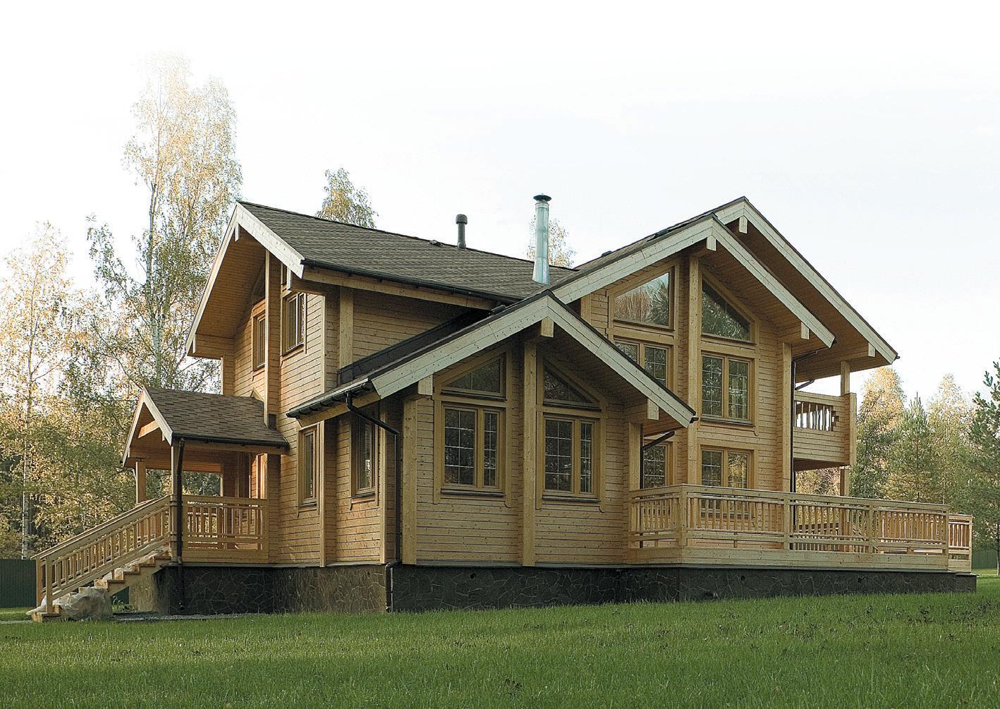 Технология строительства финских деревянных домов