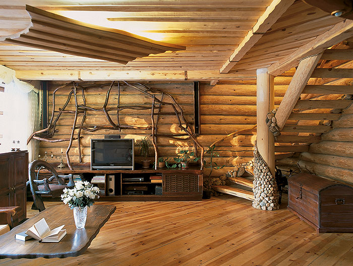 Способы обновить дизайн деревянной дачи – создаем ощущение комфорта