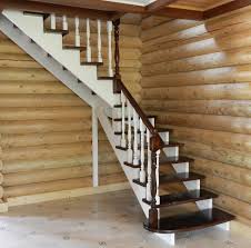 Строительство деревянной лестницы в доме – секреты выбора подходящего материала